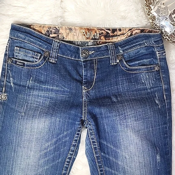 😍ADIKTD Bootcut, Size 8 W30, L33 - Picture 5 of 7